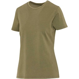 Nanaimo Kurzärmeliges T-Shirt für Damen im Washed Look, 160 g/m2, waldgrün, XXL