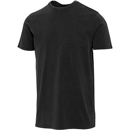 Nanaimo Kurzärmeliges T-Shirt für Herren im Washed Look, 160 g/m2, schwarz, 3XL