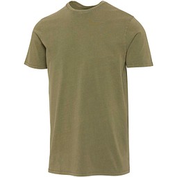 Nanaimo Kurzärmeliges T-Shirt für Herren im Washed Look, 160 g/m2, waldgrün, XL