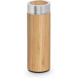 NATUREL. Isolierkanne aus Bambus und Edelstahl (90% recycelt) (430 mL), Natur