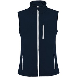 Nevada Softshellbodywarmer Unisex, Navy Blue, M