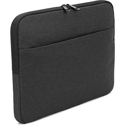 Newcastle. Tasche aus hochdichtem, recyceltem 600D-Polyester für Laptop 14", Dunkelgrau