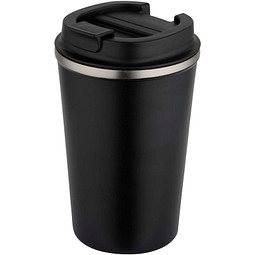 Newport 350 ml doppelwandiger, vakuumisolierter Becher aus Edelstahl, schwarz