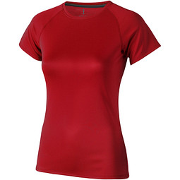 ELEVATE Damen T-Shirt Niagara cool fit, rot, L
