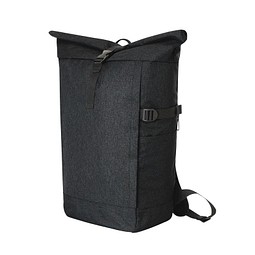 Notebook-Rucksack CIRCLE L, schwarz meliert