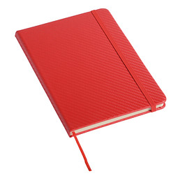 Notizbuch CARB im DIN-A5-Format,rot