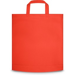 NOTTING. Einkaufstasche aus Non-woven (80 g/m²), Rot
