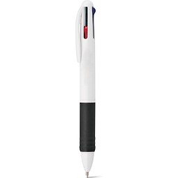 OCTUS. 4 in 1 Kugelschreiber mit 4 Minenfarben, Schwarz