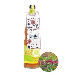 On-Pack Samenpapier, Sommerblumenmischung, 2-seit. Druck