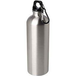 Oregon 750 ml RCS-zertifizierte, einwandige Trinkflasche aus Edelstahl mit Karabinerhaken, silber