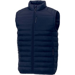 Pallas GRS recycelter wattierter Bodywarmer für Herren, navy, 2XL
