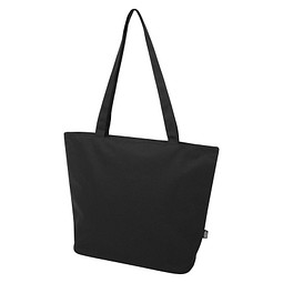 Panama Tragetasche aus GRS Recyclingmaterial 20 L, schwarz