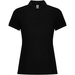 Pegaso Premium Poloshirt für Damen, schwarz, S