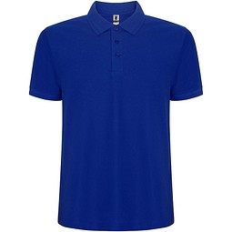 Pegaso Premium Poloshirt für Kinder, blau, 7/8