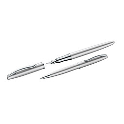 Pelikan Schreibset Jazz Noble Elegance, schwarze Mine, silber