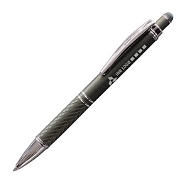 PENKO® Metall-Touch-Kugelschreiber Rombo, grau