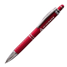 PENKO® Metall-Touch-Kugelschreiber Rombo, rot
