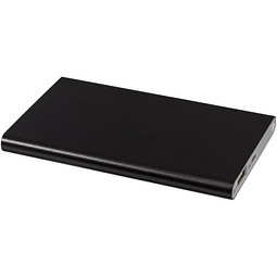 Aluminium Powerbank Pep, 4.000 mAh, schwarz