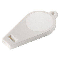 Pfeife Schlüsselanhänger, weiß