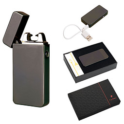 Pierre Cardin® ELECTRIC Feuerzeug, gunmetal
