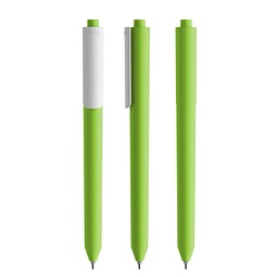 Pigra P03 Push Kugelschreiber, Green-White