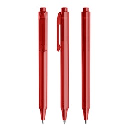 Pigra P04 Push Kugelschreiber, Red