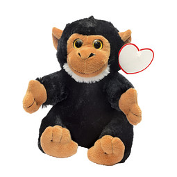 Plüsch-Affe JERRIE,schwarz