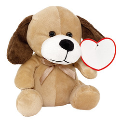Plüsch-Hund PEPPO,braun