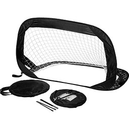 PopUp-Tor Kicko, 2 in 1, schwarz