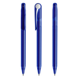prodir® Drehkugelschreiber DS1 TFF Twist, blaue Mine, klassikblau/weiß