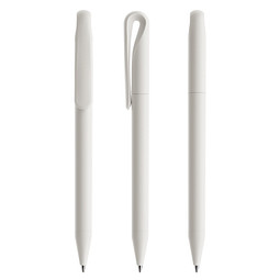 prodir® Drehkugelschreiber DS1 TMM Twist, blaue Mine, weiß