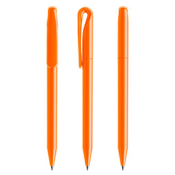 prodir® Drehkugelschreiber DS1 TPP Twist, blaue Mine, orange