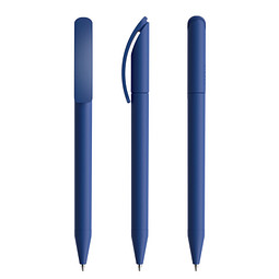 prodir® Drehkugelschreiber DS3 Soft Touch TRR Twist, blaue Mine, klassikblau