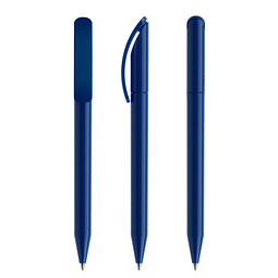 prodir® Drehkugelschreiber DS3 TPP Twist, blaue Mine, blau