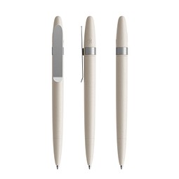 prodir DS5 Shell TSE Twist Kugelschreiber, Shell-Silver satin finish