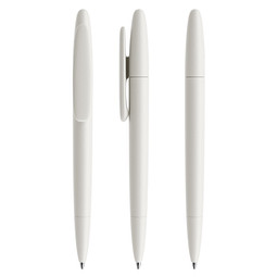 prodir® Drehkugelschreiber DS5 TMM Twist, blaue Mine, weiß