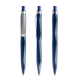 prodir® Druckkugelschreiber QS20 PMS Push, blaue Mine, dunkelblau
