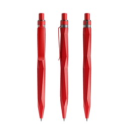 prodir QS20 Stone PQS Push Kugelschreiber, Red Jasper-Red Jasper satin finish