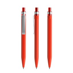 prodir QS50 Soft Touch PRS Push Kugelschreiber, Red