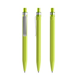prodir QS50 Soft Touch PRS Push Kugelschreiber, Yellow Green