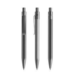 prodir QS50 Stone PQS Push Kugelschreiber, Graphite-Graphite satin finish