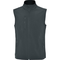 Softshell-Weste Quebec, XL, Dark Lead