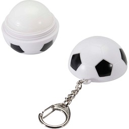 Rami Fußball Lippenpflege Vanille mit LSF 15 und Schlüsselanhänger, schwarz