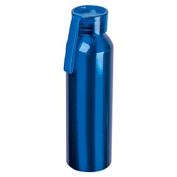 Recycelte Aluminiumflasche Cork,blau