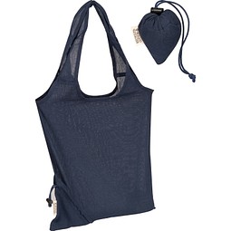 Recycelte Baumwolltasche Modena,dunkelblau
