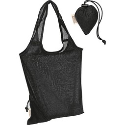 Recycelte Baumwolltasche Modena,schwarz