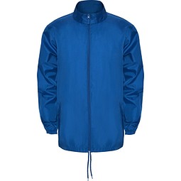 Regenjacke – leichte Windjacke mit Reißverschluss, XXXL, Royalblau