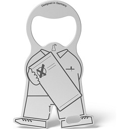 RICHARTZ® EINKAUFSWAGENLÖSER karl election, silber