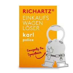 RICHARTZ EINKAUFSWAGENLÖSER karl police