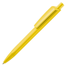 RITTER PEN Druckkugelschreiber TriStarSoft, blaue Mine, gelb